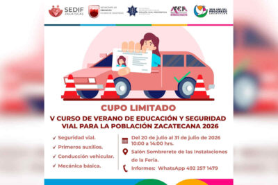 Convocan a participar en el V Curso de Verano de Educación y Seguridad Vial para la población