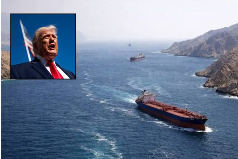 Trump endurece su postura y anuncia que Estados Unidos asumirá el control del estrecho de Ormuz; Irán rechaza la medida