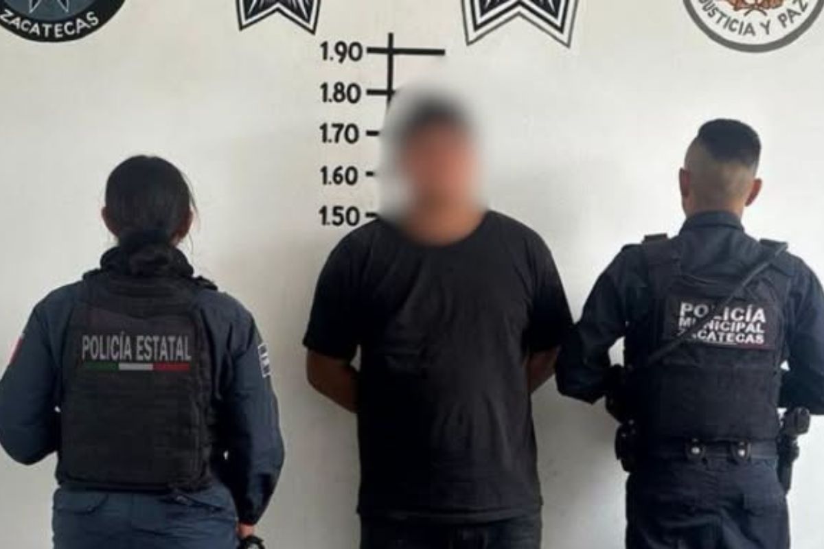 Detienen a presunto agresor por violencia familiar y amenazas en la colonia Lázaro Cárdenas