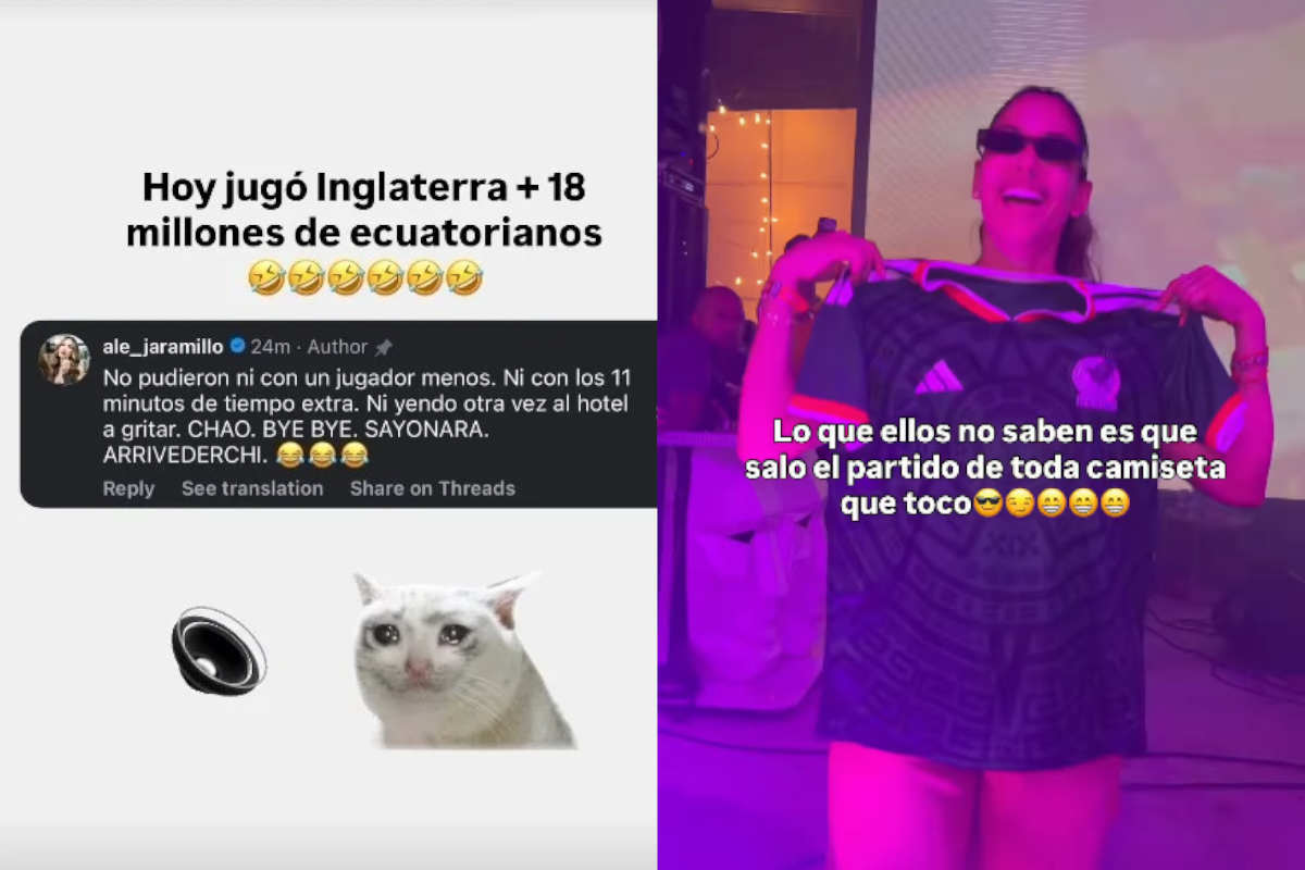 ¿Quién es Alejandra Jaramillo, conductora que se burla de la eliminación de México en el Mundial?