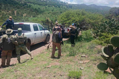 Realiza Gobierno de Zacatecas búsqueda forense individualizada en zona serrana de Fresnillo