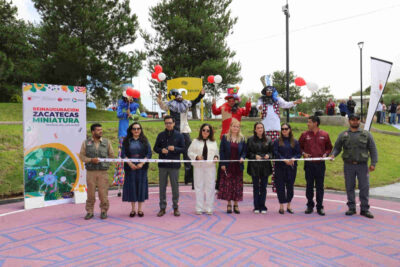 Reinauguran Parque Temático Mini Zacatecas con espacios inclusivos y renovados para las familias