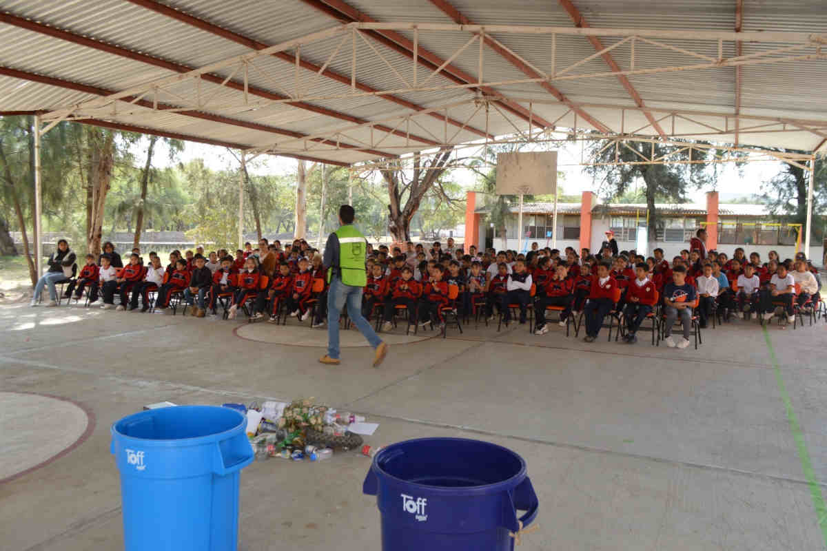 SAMA impartió 57 talleres sobre separación de residuos en escuelas de Zacatecas durante 2026