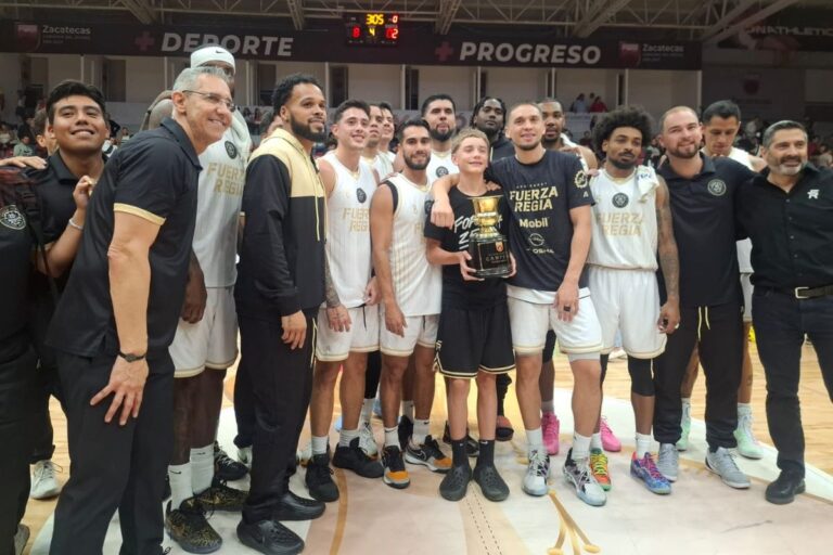 Fuerza Regia conquista la primera Copa Zacatecas tras vencer a Mineros 102-78