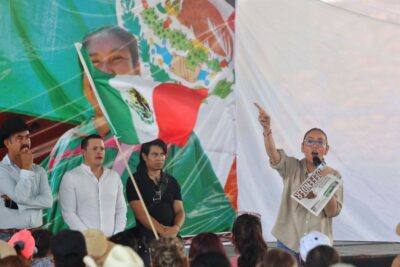 Vero Díaz afirma que crece el respaldo ciudadano para defender la Transformación y la soberanía nacional